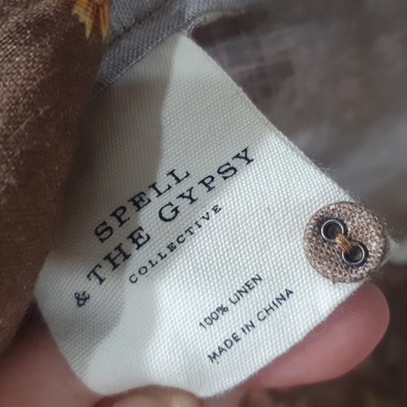 🐴 Spell - Meadowland Linen Blouse 🐴 - Picture 8 of 10